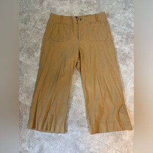 Anthropogie Maeve Collete cropped pants.  Size 20w.